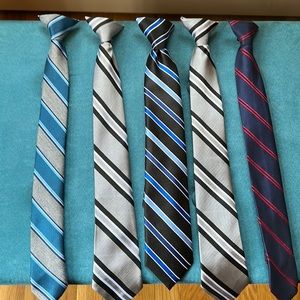 LOT of Clip on Neck Ties